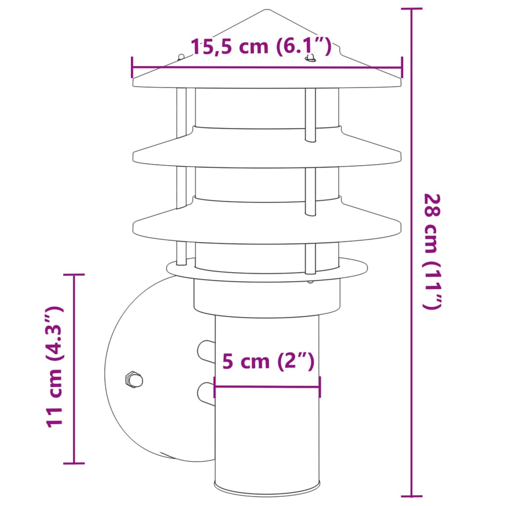 Applique Da Ester 2 Pz In Acciaio Issidabile Argento
