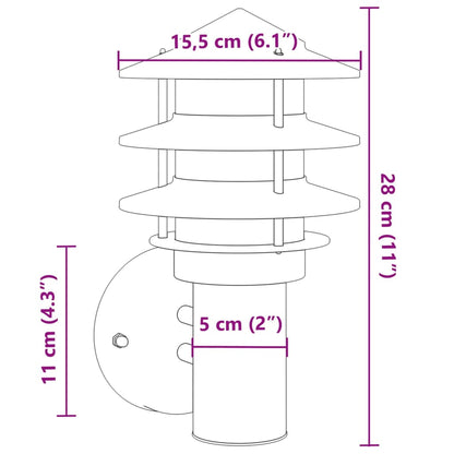 Applique Da Ester 2 Pz In Acciaio Issidabile Argento