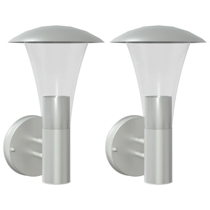 Applique Da Ester 2 Pz In Acciaio Issidabile Argento