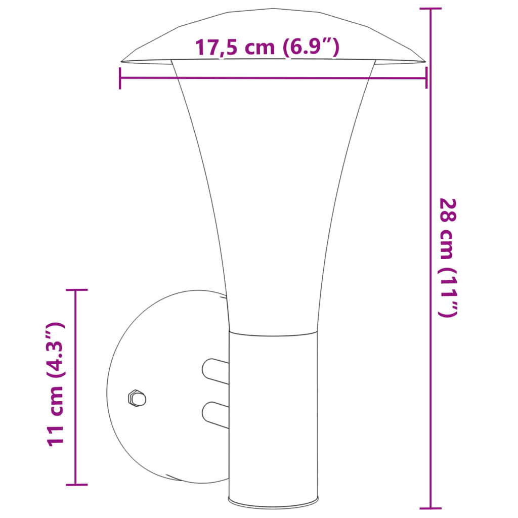Applique Da Ester 2 Pz In Acciaio Issidabile Argento