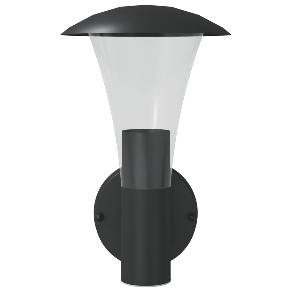 Applique Da Ester 2 Pz Nere In Acciaio Issidabile Nero