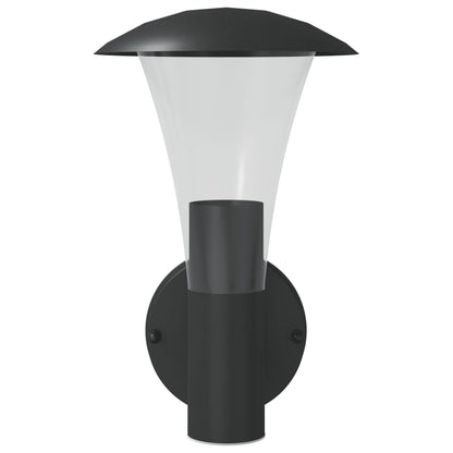 Applique Da Ester 2 Pz Nere In Acciaio Issidabile Nero