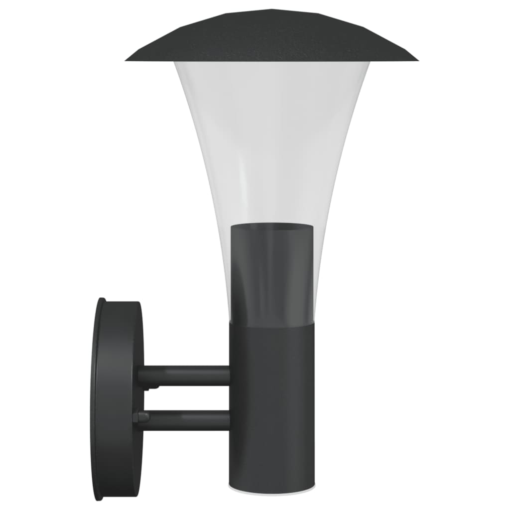 Applique Da Ester 2 Pz Nere In Acciaio Issidabile Nero