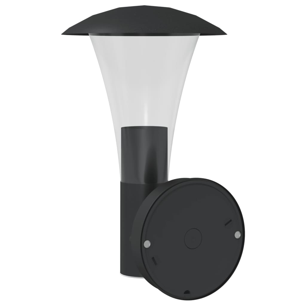 Applique Da Ester 2 Pz Nere In Acciaio Issidabile Nero