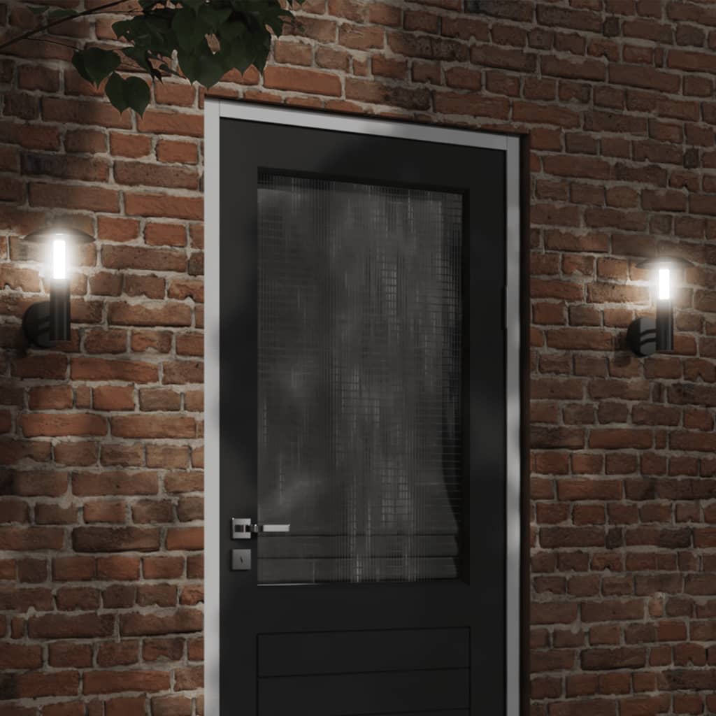 Applique Da Ester 2 Pz Nere In Acciaio Issidabile Nero