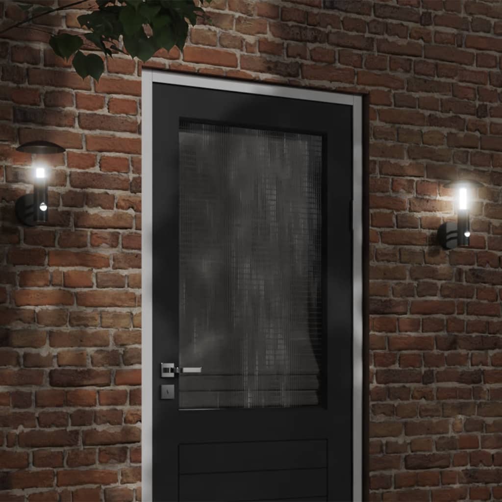 Applique Da Ester 2 Pz Nere In Acciaio Issidabile Nero