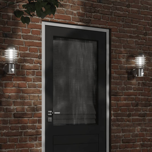 Applique Per Esterno Con Sensore In Acciaio Inox Argento