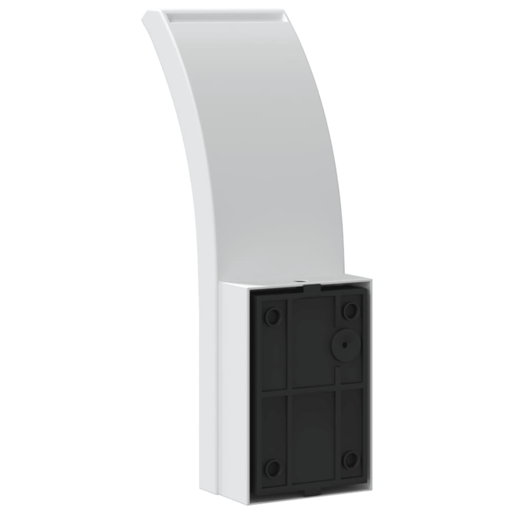 Applique Per Esterni Con Led Bianca In Alluminio Pressofuso Bianco