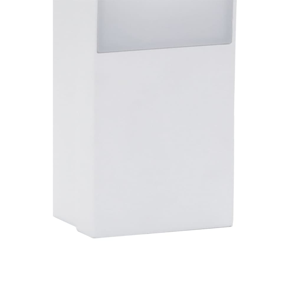 Applique Per Esterni Con Led Bianca In Alluminio Pressofuso Bianco