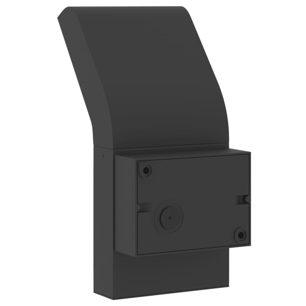 Applique Per Esterni Con Led Nera In Alluminio Pressofuso Nero
