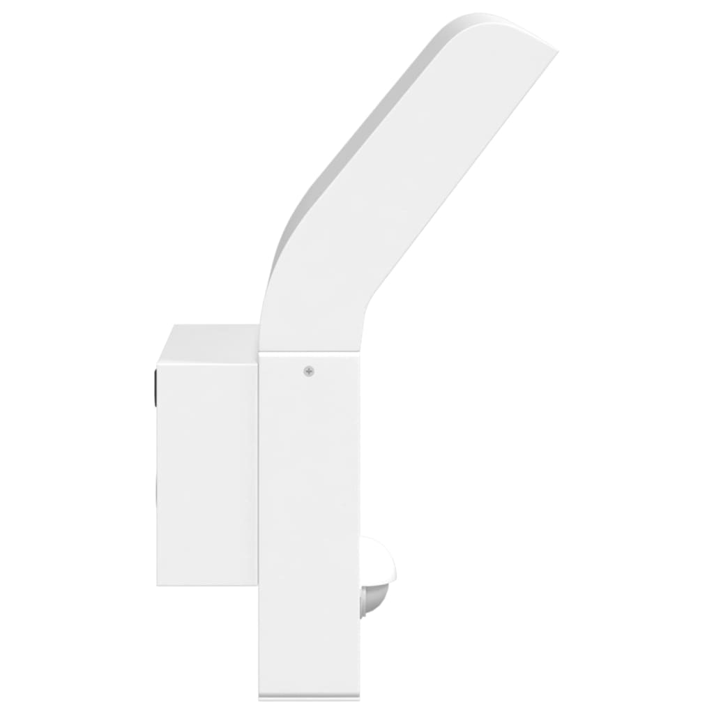 Applique Con Led E Sensore Bianca In Alluminio Pressofuso Bianco