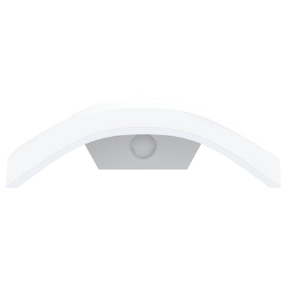 Applique Con Led E Sensore Bianca In Alluminio Pressofuso Bianco
