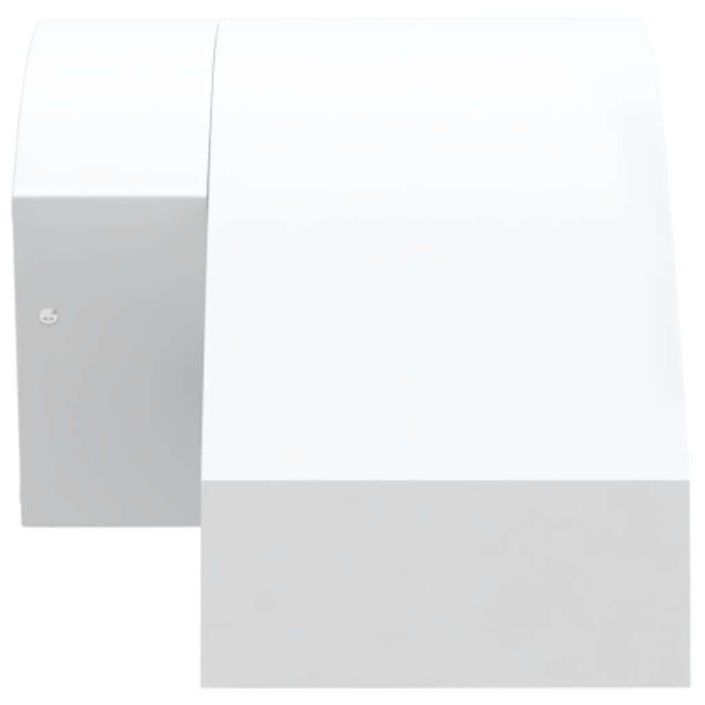 Applique Con Led E Sensore Bianca In Alluminio Pressofuso Bianco