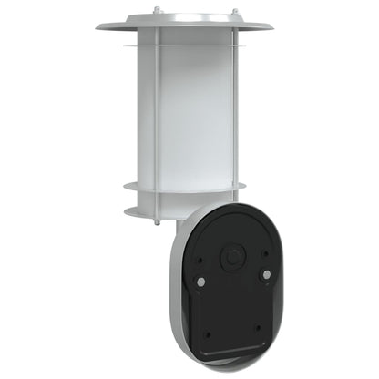 Applique Per Esterno Con Sensore In Acciaio Inox Argento