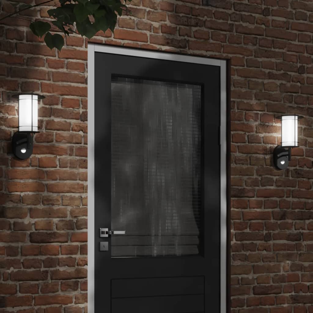 Applique Da Ester 2 Pz Nere In Acciaio Issidabile Nero