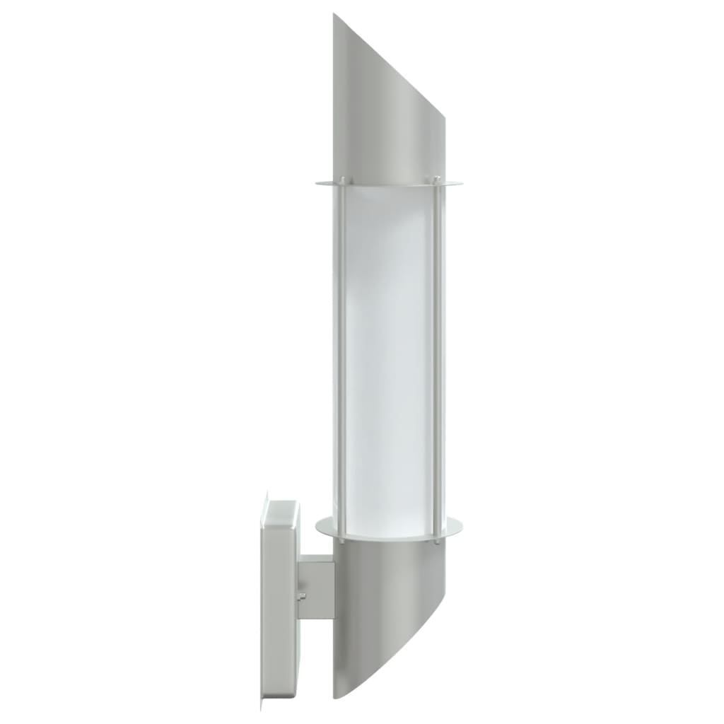 Applique Da Esterno 2 Pz In Acciaio Inossidabile