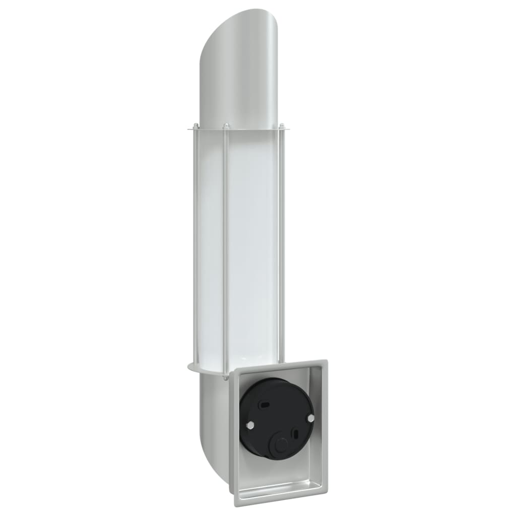 Applique Da Esterno 2 Pz In Acciaio Inossidabile