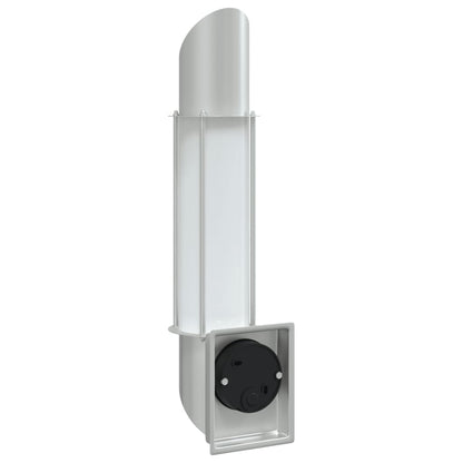 Applique Da Esterno 2 Pz In Acciaio Inossidabile