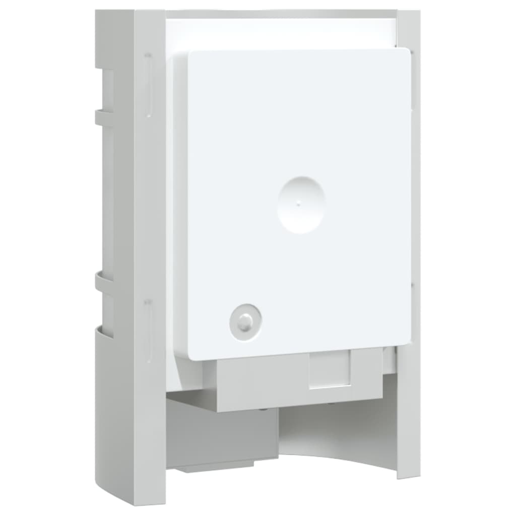 Applique Per Esterno Con Sensore 2 Pz In Acciaio Inox Argento