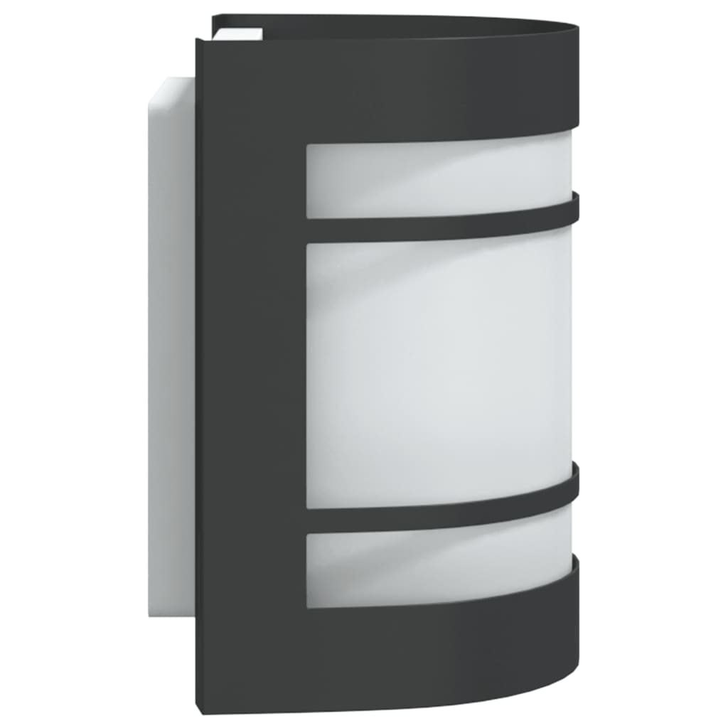 Applique Da Ester 2 Pz Nere In Acciaio Issidabile Nero