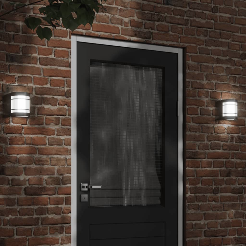 Applique Da Ester 2 Pz Nere In Acciaio Issidabile Nero
