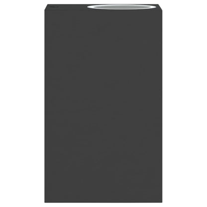 Applique Da Parete Per Esterni 2 Pz Nere Alluminio Pressofuso
