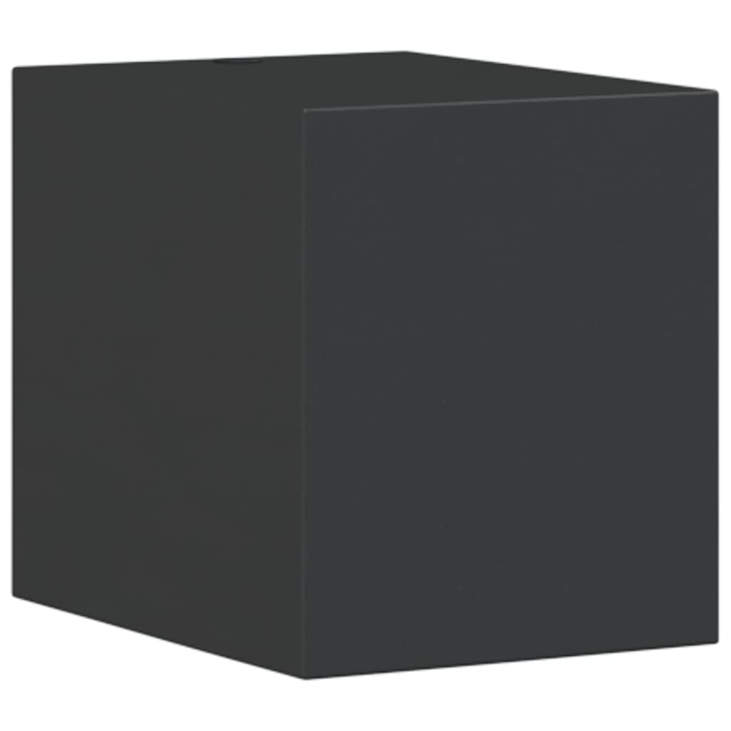 Applique Per Esterni Nera In Alluminio Pressofuso