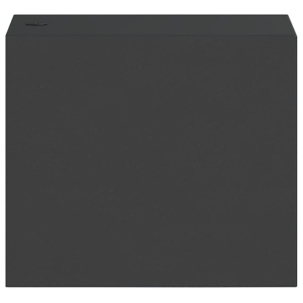 Applique Per Esterni Nera In Alluminio Pressofuso