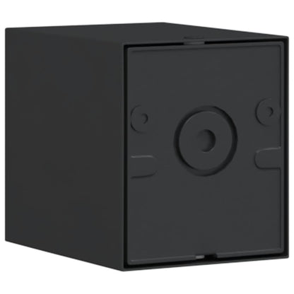 Applique Da Parete Per Esterni 2 Pz Nere Alluminio Pressofuso