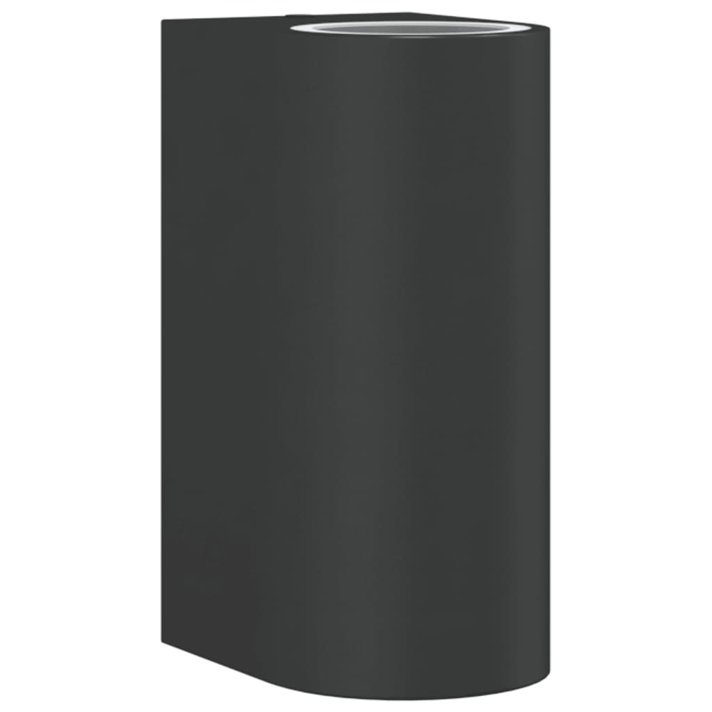 Applique Per Esterni Nera In Alluminio Pressofuso