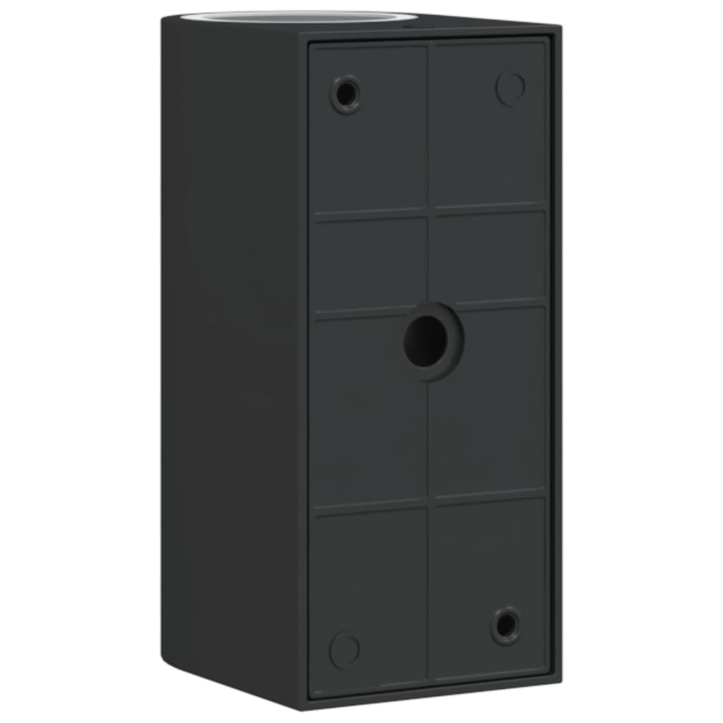 Applique Per Esterni Nera In Alluminio Pressofuso