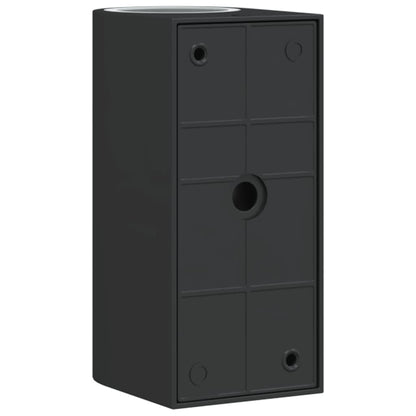 Applique Per Esterni Nera In Alluminio Pressofuso