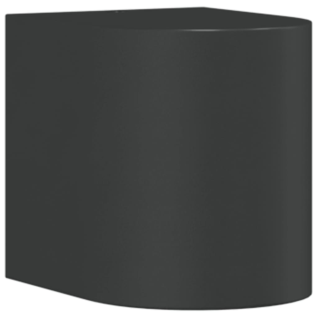 Applique Per Esterni Nera In Alluminio Pressofuso