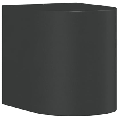 Applique Per Esterni Nera In Alluminio Pressofuso