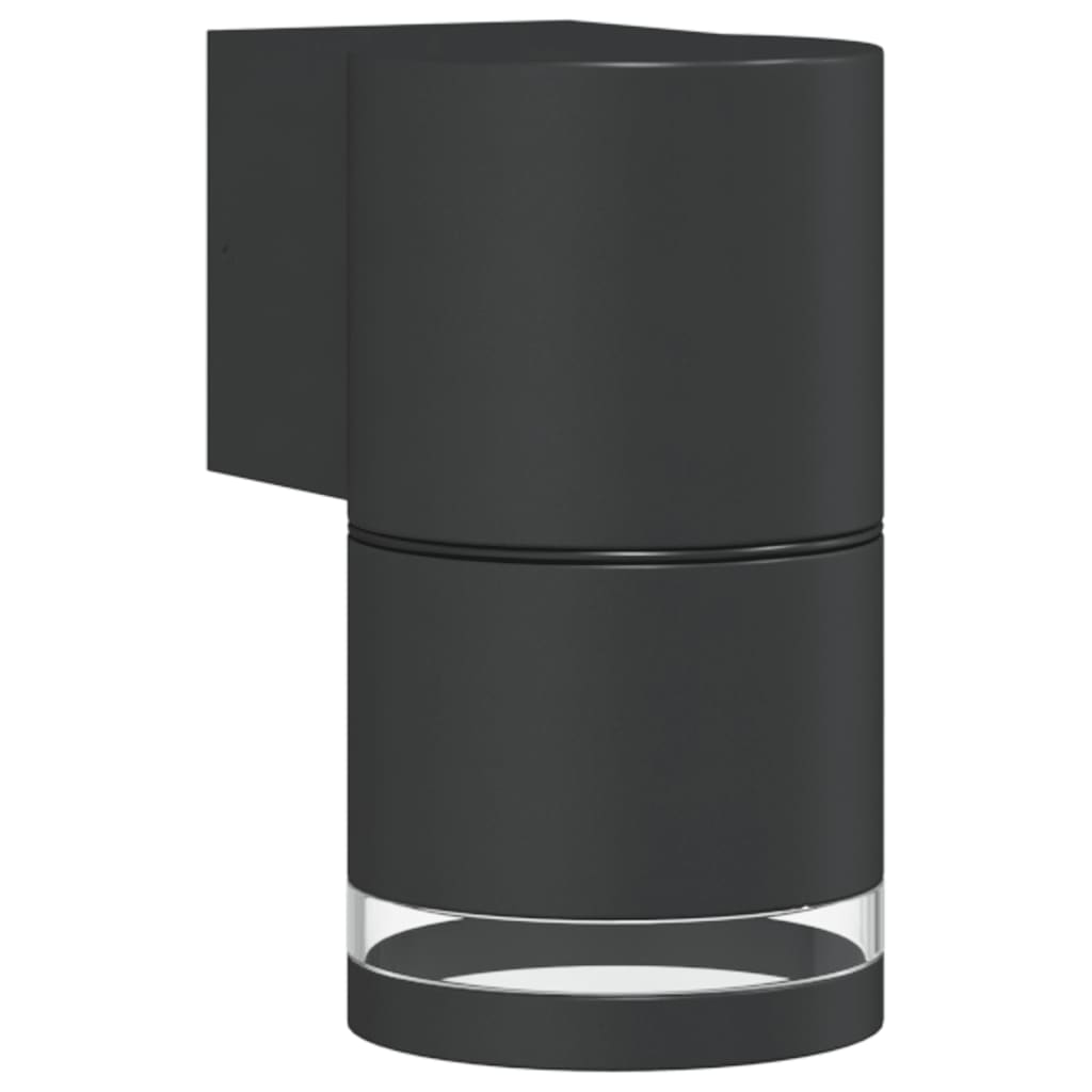Applique Per Esterni Nera In Alluminio Pressofuso