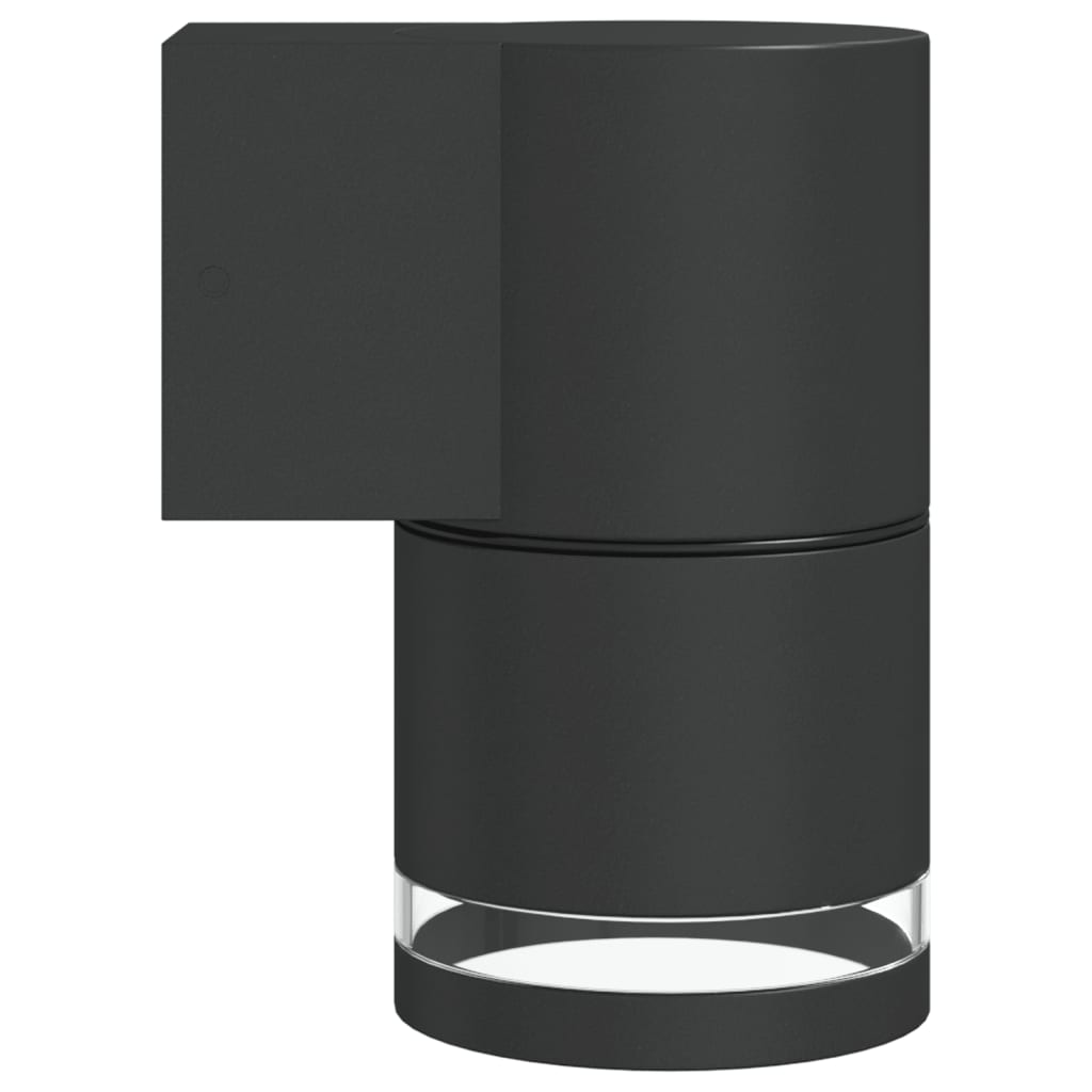 Applique Per Esterni Nera In Alluminio Pressofuso