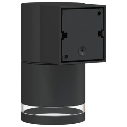Applique Per Esterni Nera In Alluminio Pressofuso
