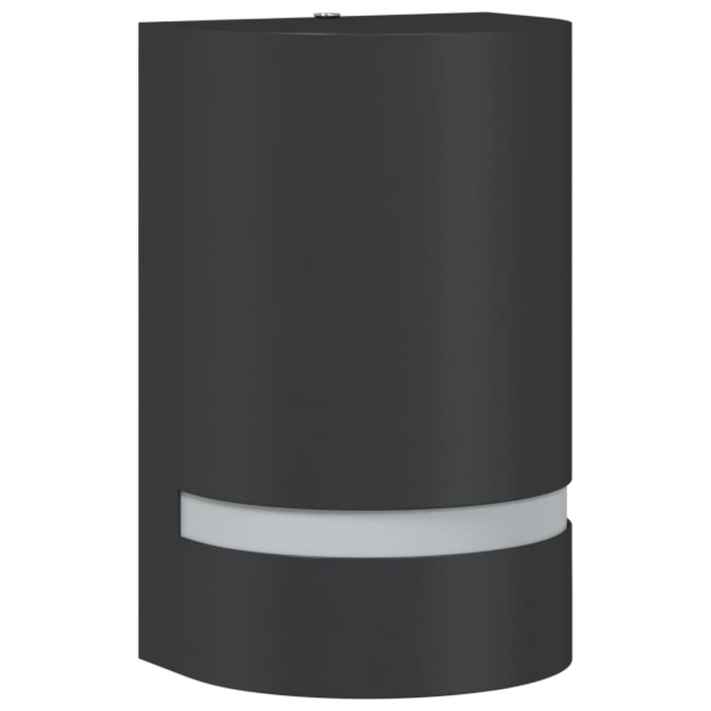 Applique Per Esterni Nera In Alluminio Pressofuso
