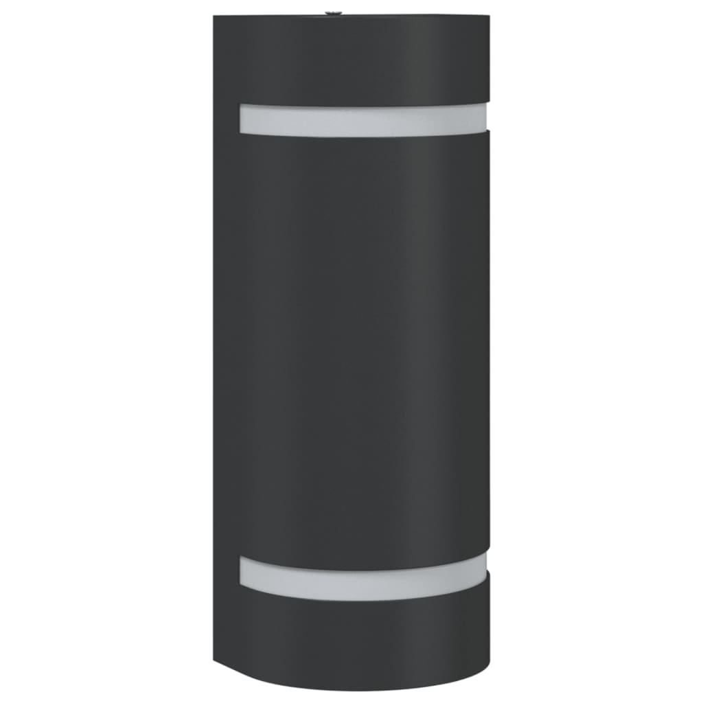 Applique Per Esterni Nera In Alluminio Pressofuso