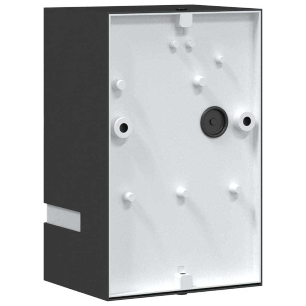 Applique Da Esterno 2 Pz Nere In Acciaio Inossidabile Nero