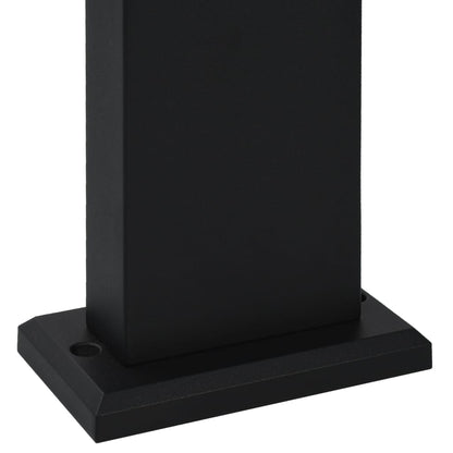 Lampade Per Esterni 3 Pz Nere In Alluminio Pressofuso