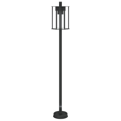 Lampade Da Terra Per Esterni 3 Pz Nere In Acciaio Inox