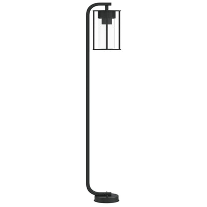 Lampade Da Terra Per Esterni 3 Pz Nere In Acciaio Inox