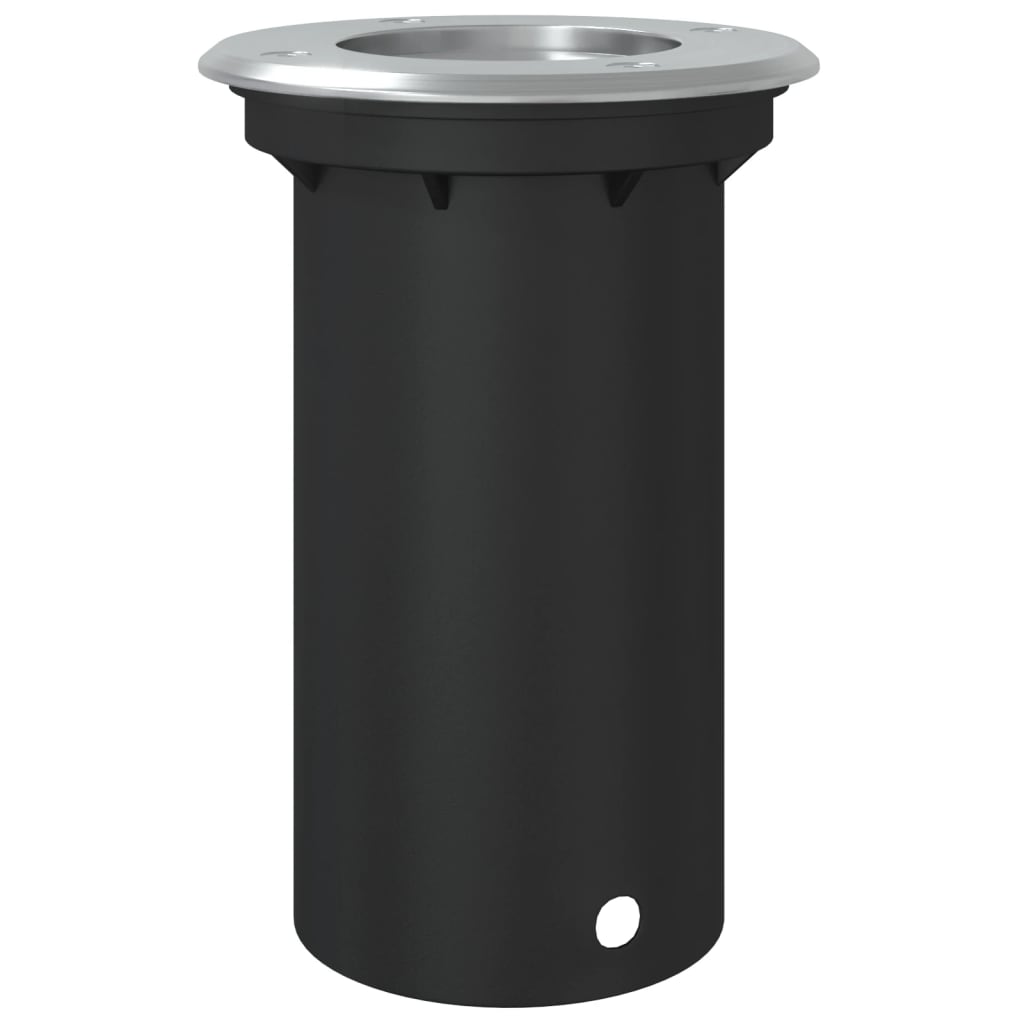 Luce Per Esterni Rotonda Nera 10,5X10,5Cm Alluminio Pressofuso