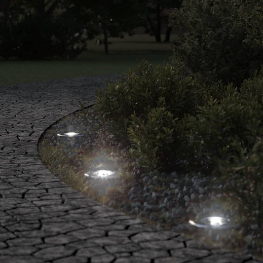 Luce Per Esterni Rotonda Nera 10,5X10,5Cm Alluminio Pressofuso