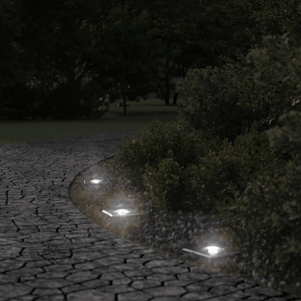 Luce Per Esterni Quadrata Nera 10,5X10,5Cm Alluminio Pressofuso