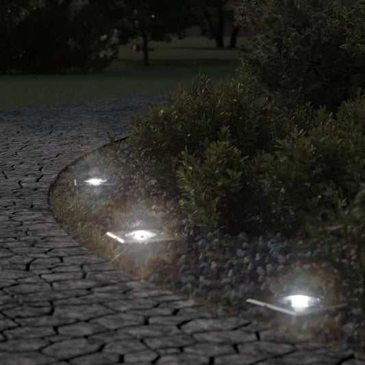 Luce Per Esterni Quadrata Nera 10,5X10,5Cm Alluminio Pressofuso