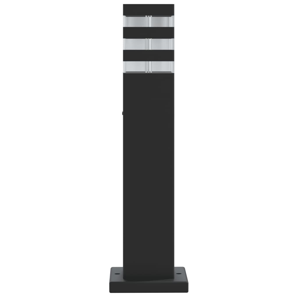 Lampada Da Terra Per Esterni Nera In Alluminio 50 Cm
