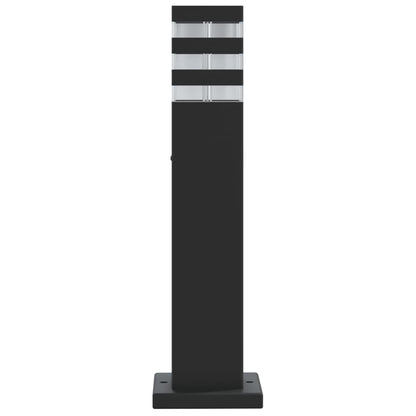 Lampada Da Terra Per Esterni Nera In Alluminio 50 Cm