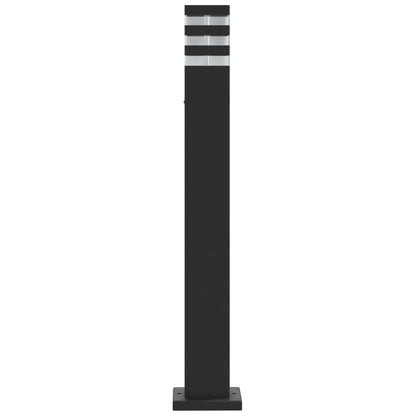 Lampada Da Terra Per Esterni Nera In Alluminio 80 Cm